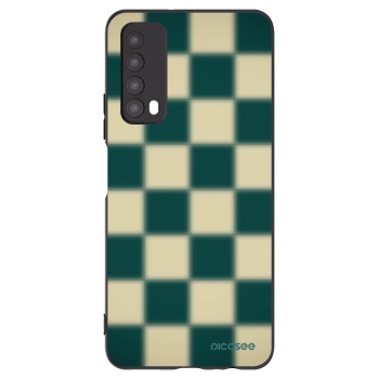 Picasee silikónový čierny obal pre Huawei P Smart 2021 - Shadow Chess