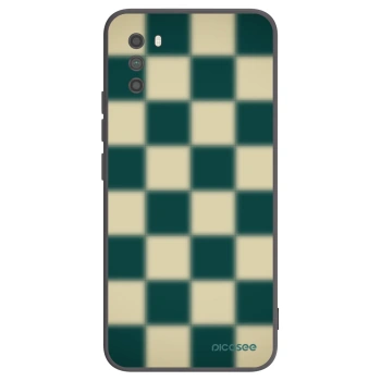 Picasee silikónový čierny obal pre Xiaomi Poco M3 - Shadow Chess