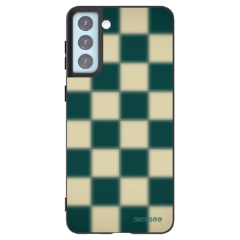 Picasee silikónový čierny obal pre Samsung Galaxy S21+ 5G G996F - Shadow Chess