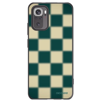 Picasee silikónový čierny obal pre Xiaomi Redmi Note 10 - Shadow Chess