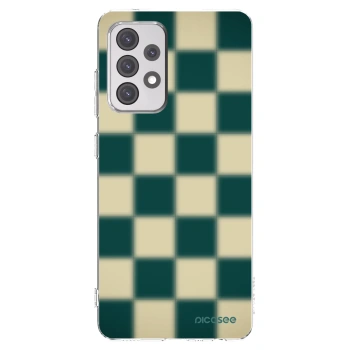 Picasee silikónový prehľadný obal pre Samsung Galaxy A52 5G A525F - Shadow Chess