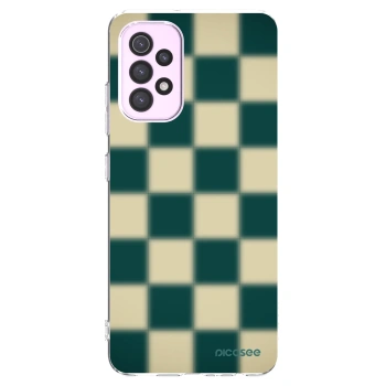 Picasee silikónový prehľadný obal pre Samsung Galaxy A32 5G A326B - Shadow Chess