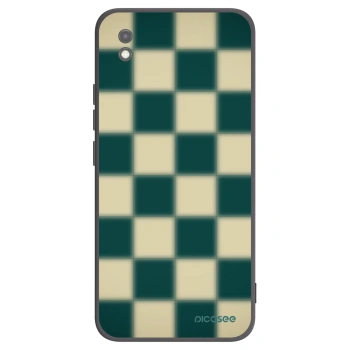 Picasee silikónový čierny obal pre Xiaomi Redmi 9AT - Shadow Chess
