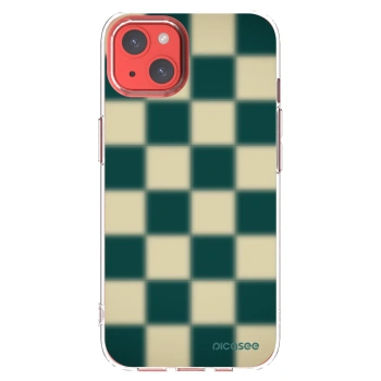 Picasee silikónový prehľadný obal pre Apple iPhone 13 - Shadow Chess
