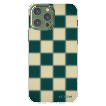 Picasee silikónový prehľadný obal pre Apple iPhone 13 Pro Max - Shadow Chess