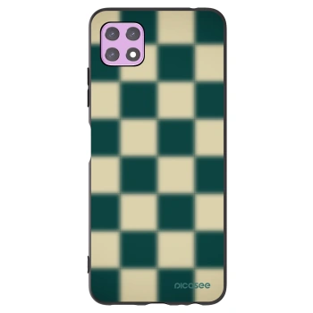 Picasee silikónový čierny obal pre Samsung Galaxy A22 A226B 5G - Shadow Chess
