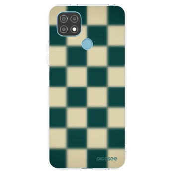 Picasee silikónový prehľadný obal pre Realme C21 - Shadow Chess