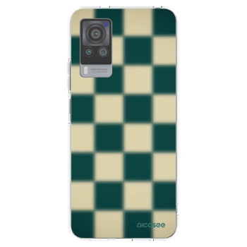 Picasee silikónový prehľadný obal pre Vivo X60 Pro 5G - Shadow Chess