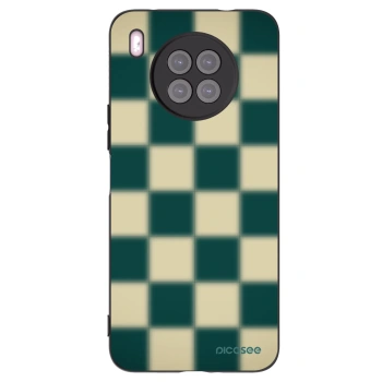 Picasee silikónový čierny obal pre Huawei Nova 8i - Shadow Chess