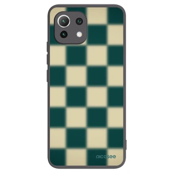 Picasee silikónový čierny obal pre Xiaomi 11 Lite 5G NE - Shadow Chess