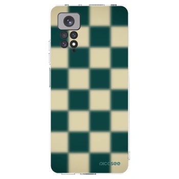 Picasee silikónový prehľadný obal pre Xiaomi Redmi Note 11S 4G - Shadow Chess