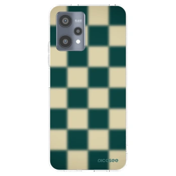 Picasee silikónový prehľadný obal pre Realme 9 Pro 5G - Shadow Chess