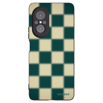 Picasee silikónový čierny obal pre Huawei Nova 9 SE - Shadow Chess