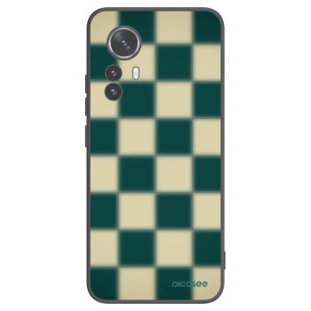 Picasee silikónový čierny obal pre Xiaomi 12 Pro - Shadow Chess