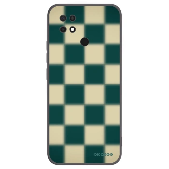 Picasee silikónový čierny obal pre Xiaomi Redmi 10C - Shadow Chess