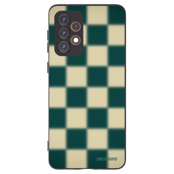 Picasee silikónový čierny obal pre Samsung Galaxy A33 5G A336 - Shadow Chess