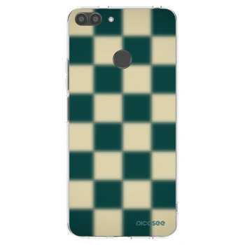 Picasee silikónový prehľadný obal pre Huawei P Smart - Shadow Chess