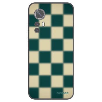 Picasee silikónový čierny obal pre Xiaomi 12X - Shadow Chess