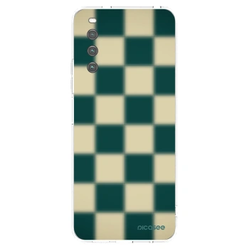 Picasee silikónový prehľadný obal pre Sony Xperia 10 IV 5G - Shadow Chess