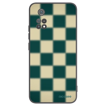 Picasee silikónový čierny obal pre Xiaomi Poco M4 Pro - Shadow Chess
