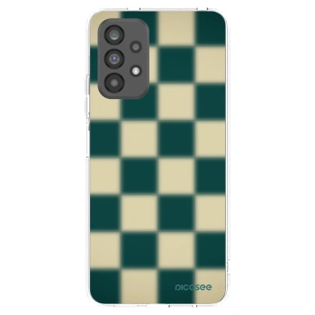 Picasee silikónový prehľadný obal pre Samsung Galaxy A73 5G - Shadow Chess