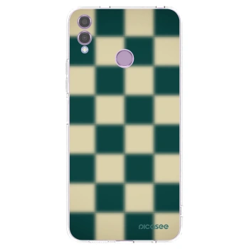 Picasee silikónový prehľadný obal pre Honor 8X - Shadow Chess