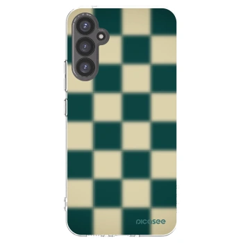 Picasee silikónový prehľadný obal pre Samsung Galaxy A34 5G A346B - Shadow Chess