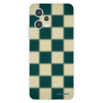 Picasee silikónový prehľadný obal pre Xiaomi Redmi Note 12 5G - Shadow Chess