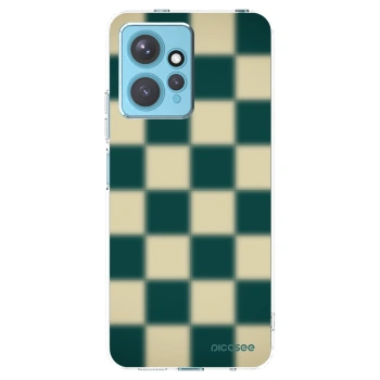Picasee silikónový prehľadný obal pre Xiaomi Redmi Note 12 4G - Shadow Chess