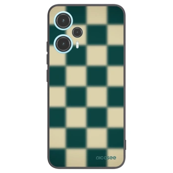 Picasee silikónový čierny obal pre Xiaomi Poco F5 - Shadow Chess