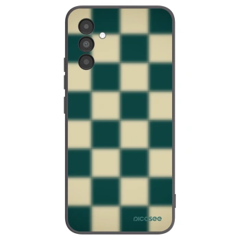 Picasee silikónový čierny obal pre Samsung Galaxy A04s A047F - Shadow Chess