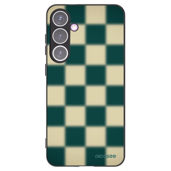 Picasee silikónový čierny obal pre Samsung Galaxy S24+ S926B 5G - Shadow Chess