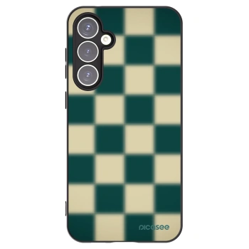 Picasee silikónový čierny obal pre Samsung Galaxy S23 FE S711B - Shadow Chess