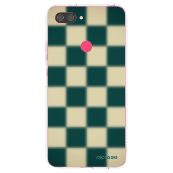 Picasee silikónový prehľadný obal pre Xiaomi Mi 8 Lite - Shadow Chess