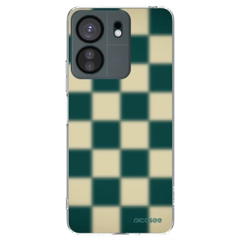 Picasee silikónový prehľadný obal pre Xiaomi Redmi 13C 4G - Shadow Chess