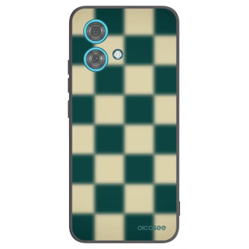 Picasee silikónový čierny obal pre Motorola Edge 40 Neo - Shadow Chess