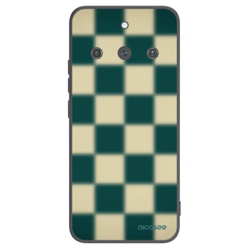 Picasee silikónový čierny obal pre Realme 11 Pro+ - Shadow Chess