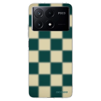Picasee silikónový prehľadný obal pre Xiaomi Poco X6 Pro - Shadow Chess