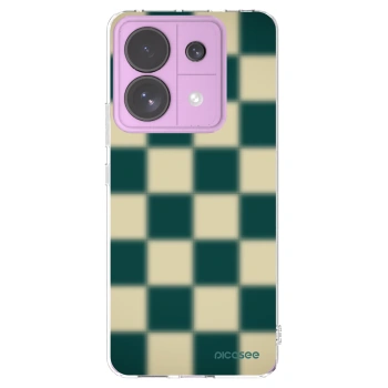 Picasee silikónový prehľadný obal pre Xiaomi Redmi Note 13 Pro 5G - Shadow Chess