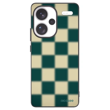 Picasee silikónový čierny obal pre Xiaomi Redmi Note 13 Pro+ 5G - Shadow Chess