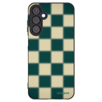 Picasee silikónový čierny obal pre Samsung Galaxy A25 A256B 5G - Shadow Chess