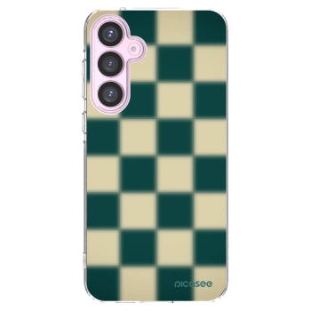 Picasee silikónový prehľadný obal pre Samsung Galaxy A55 5G A556B - Shadow Chess