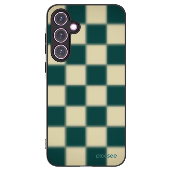 Picasee silikónový čierny obal pre Samsung Galaxy A35 5G A356B - Shadow Chess