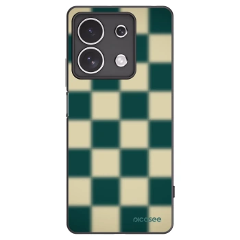 Picasee silikónový čierny obal pre Xiaomi Redmi Note 13 4G - Shadow Chess