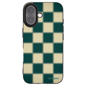 Picasee silikónový čierny obal pre Apple iPhone 16 - Shadow Chess