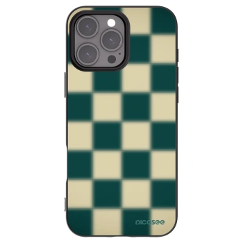 Picasee silikónový čierny obal pre Apple iPhone 16 Pro Max - Shadow Chess
