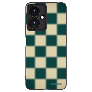 Picasee silikónový čierny obal pre Xiaomi Redmi 13C 5G - Shadow Chess