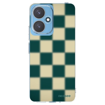 Picasee silikónový prehľadný obal pre Xiaomi Redmi 13C 5G - Shadow Chess