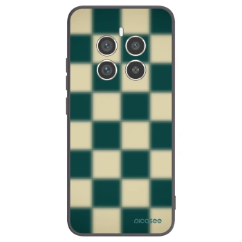 Picasee silikónový čierny obal pre Realme 12 Pro 5G - Shadow Chess