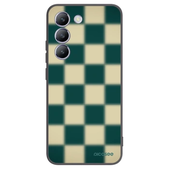 Picasee silikónový čierny obal pre Vivo V40 SE 5G - Shadow Chess